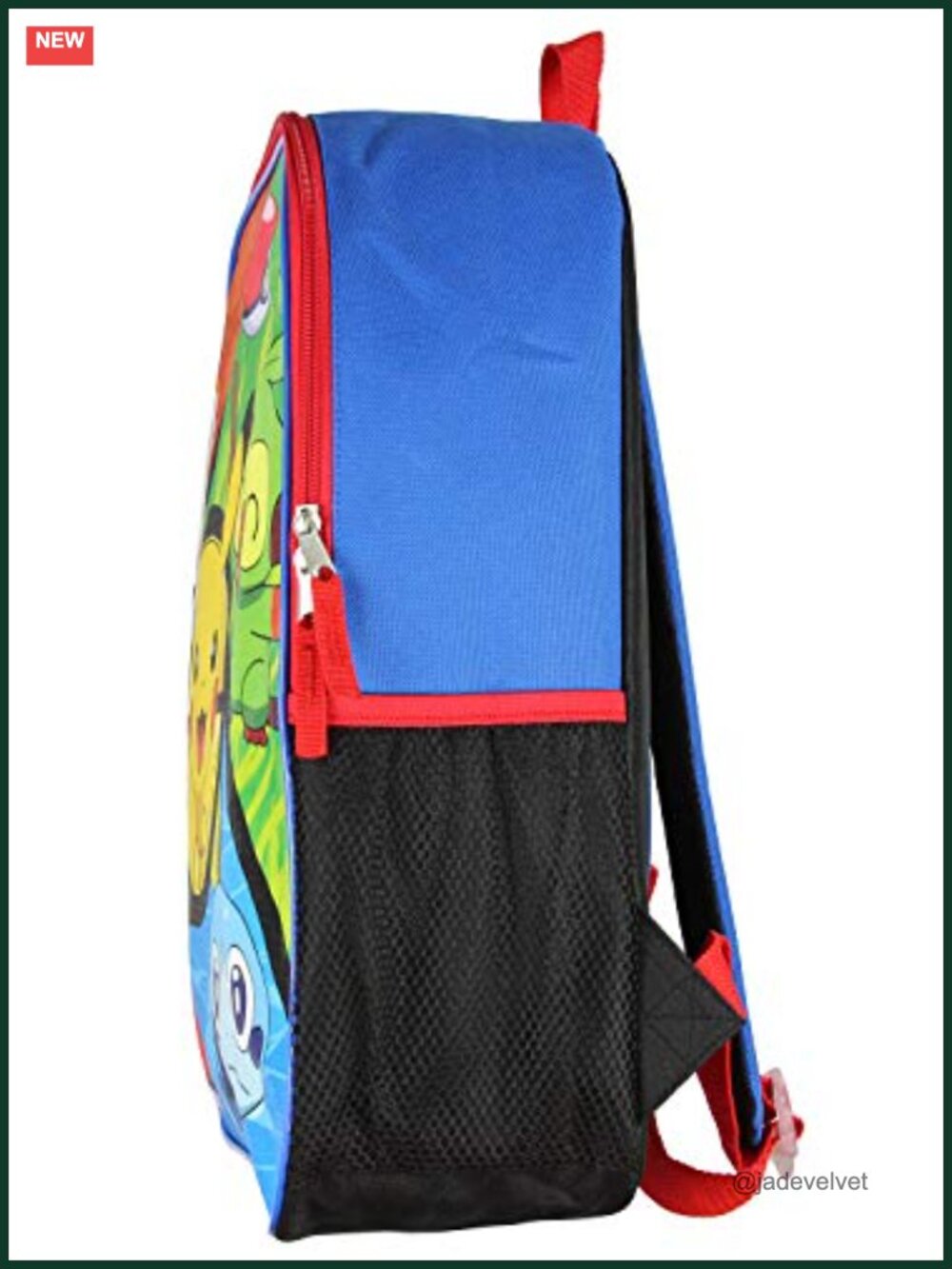 Pokemon and Friends 16" Daypack Backpack with Padded Back - Picture 2 of 4